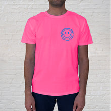 Load image into Gallery viewer, Front of Tee: This&lt;span&gt;&nbsp;&lt;/span&gt;&lt;em&gt;&lt;strong&gt;limited edition, collectible&lt;/strong&gt;&lt;/em&gt;&lt;span&gt;&nbsp;&lt;/span&gt;t-shirt is branded with the Original Oyster House smiley face.
