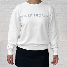 Load image into Gallery viewer, Gulf Shores Lightweight Adult Sweatshirt - White
