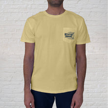 Load image into Gallery viewer, This limited edition, collectible t-shirt features the front pocket design branded with the Original Oyster House pocket.
