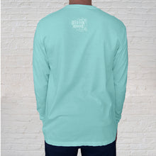 Load image into Gallery viewer, Gulf Shores Long Sleeve - Chalky Mint / White Logo
